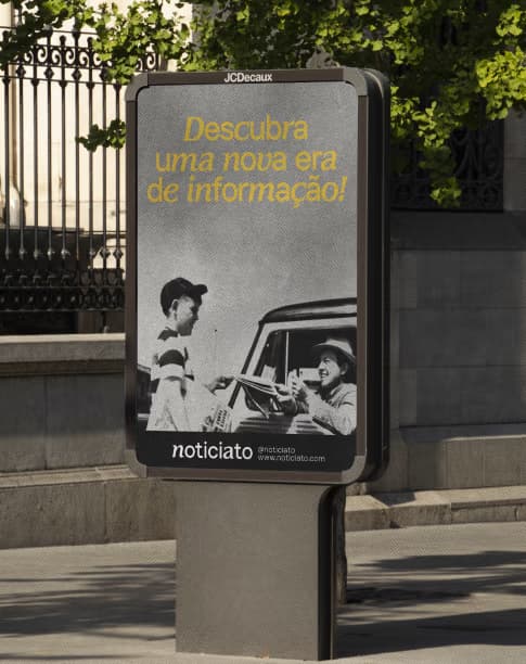 Anuncie no Noticiato - Interface em notebook e celular